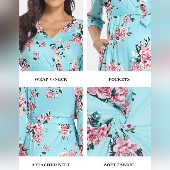 MUSIDORA 3 in 1 Maternity & Nursing Robe Hospital Gown, Large NWT - Picture 7 of 8